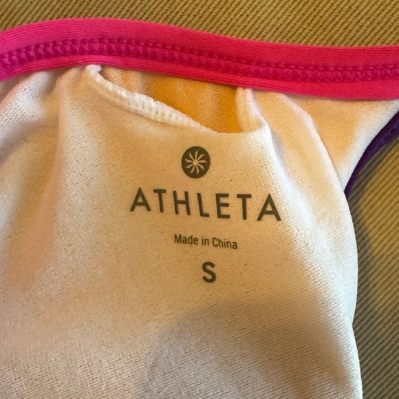 Athleta Coral Pink Floral Tankini Set - Picture 4 of 13